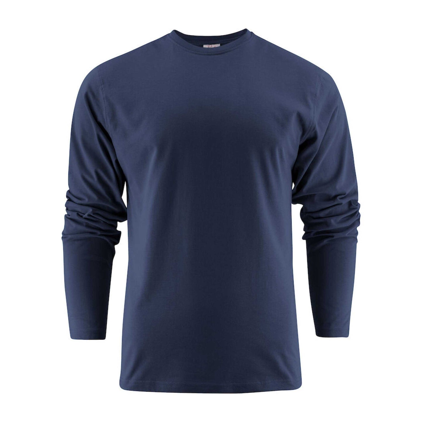 Navy - Front - Printer Unisex Adult Heavier Pro Long-Sleeved T-Shirt