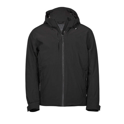 Black - Front - Tee Jays Mens All Weather Jacket