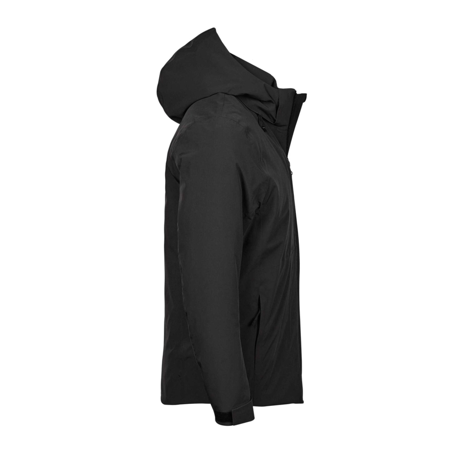 Black - Side - Tee Jays Mens All Weather Jacket