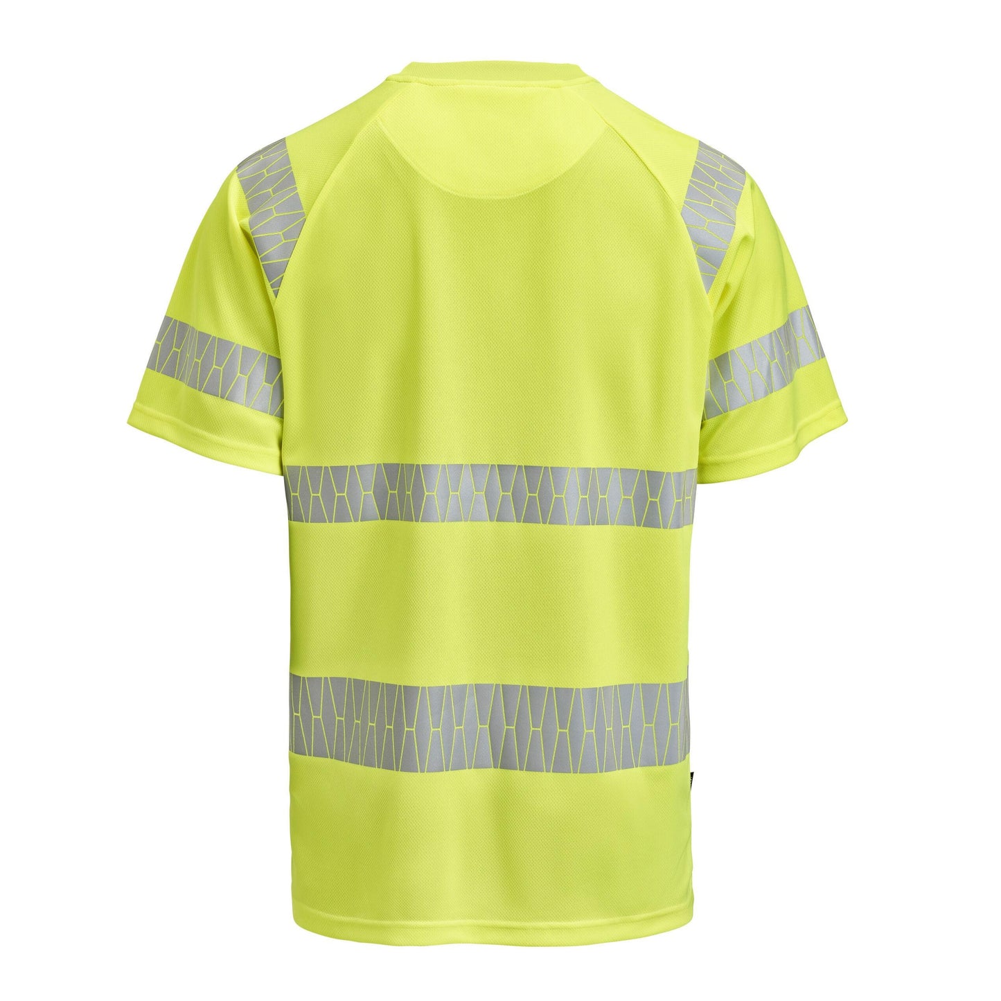 Hi Vis Yellow - Side - Jobman Mens High-Vis T-Shirt