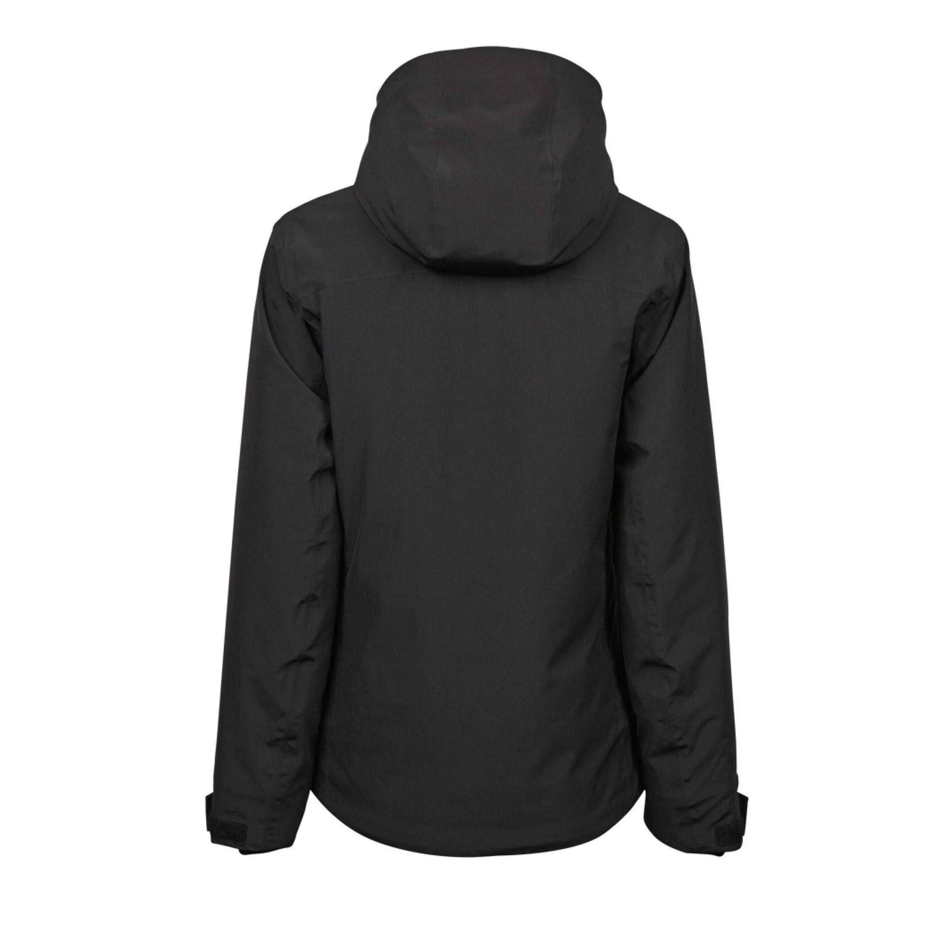 Black - Back - Tee Jays Womens-Ladies All Weather Jacket