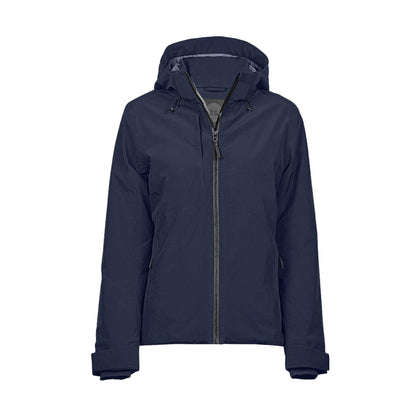Deep Navy - Front - Tee Jays Womens-Ladies All Weather Jacket