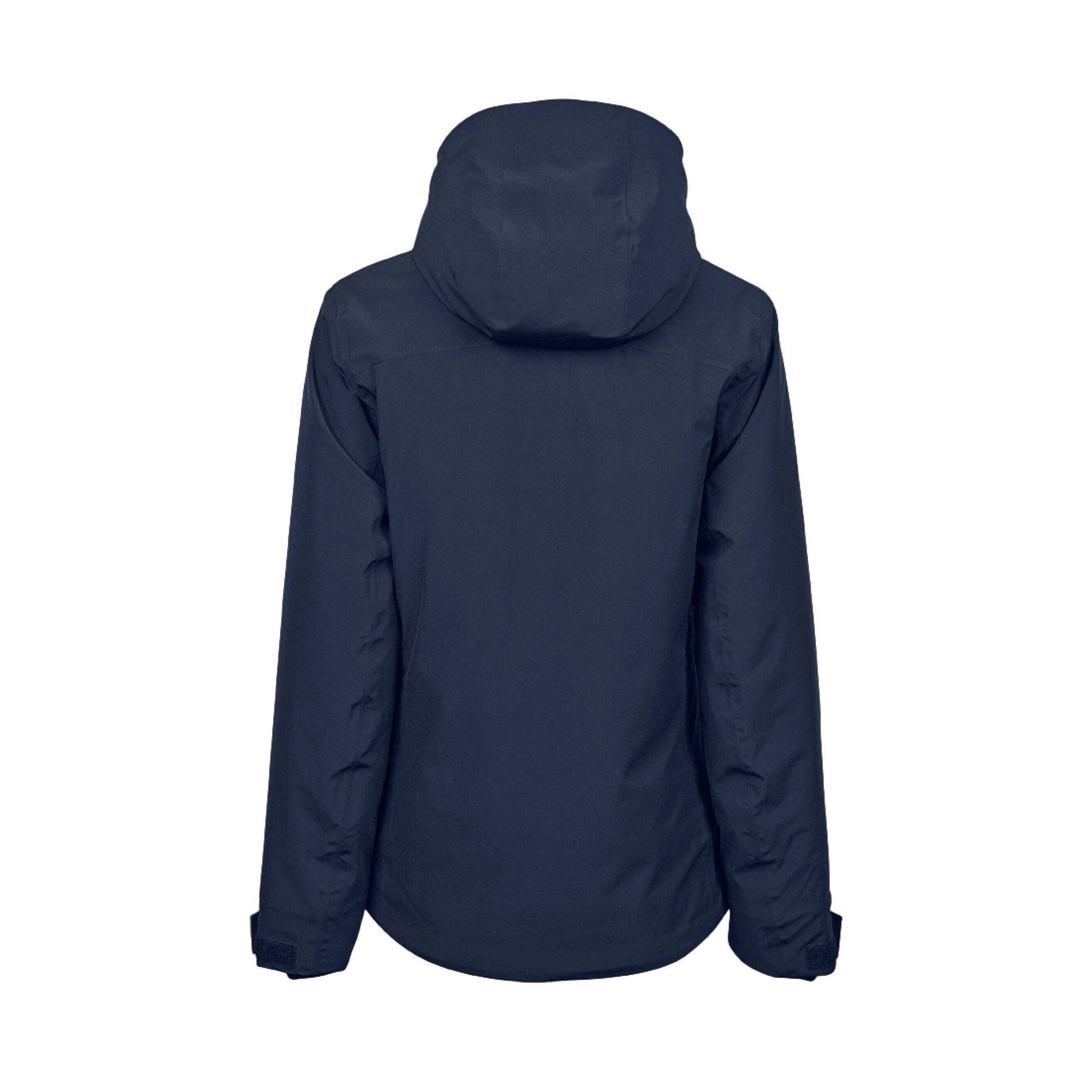 Deep Navy - Back - Tee Jays Womens-Ladies All Weather Jacket