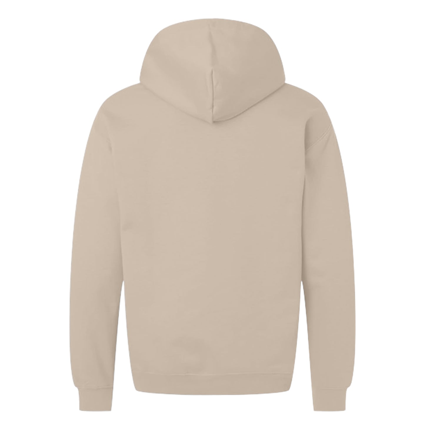 Sand - Back - Gildan Unisex Adult Softstyle Fleece Midweight Full Zip Hoodie