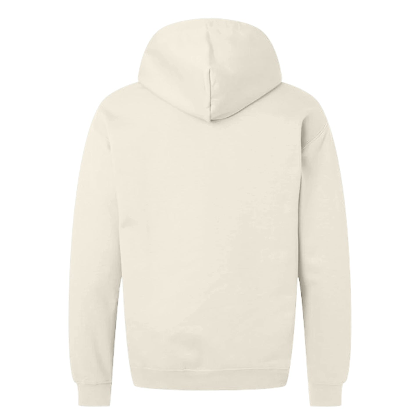 Off White - Back - Gildan Unisex Adult Softstyle Fleece Midweight Full Zip Hoodie