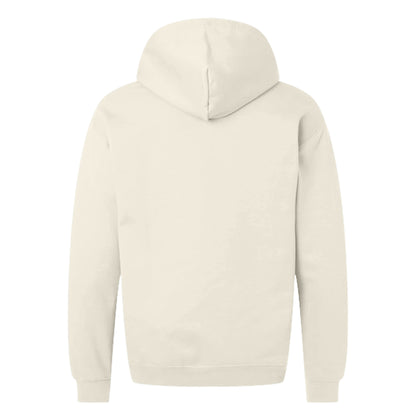 Off White - Back - Gildan Unisex Adult Softstyle Fleece Midweight Full Zip Hoodie