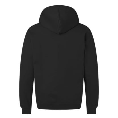 Black - Back - Gildan Unisex Adult Softstyle Fleece Midweight Full Zip Hoodie