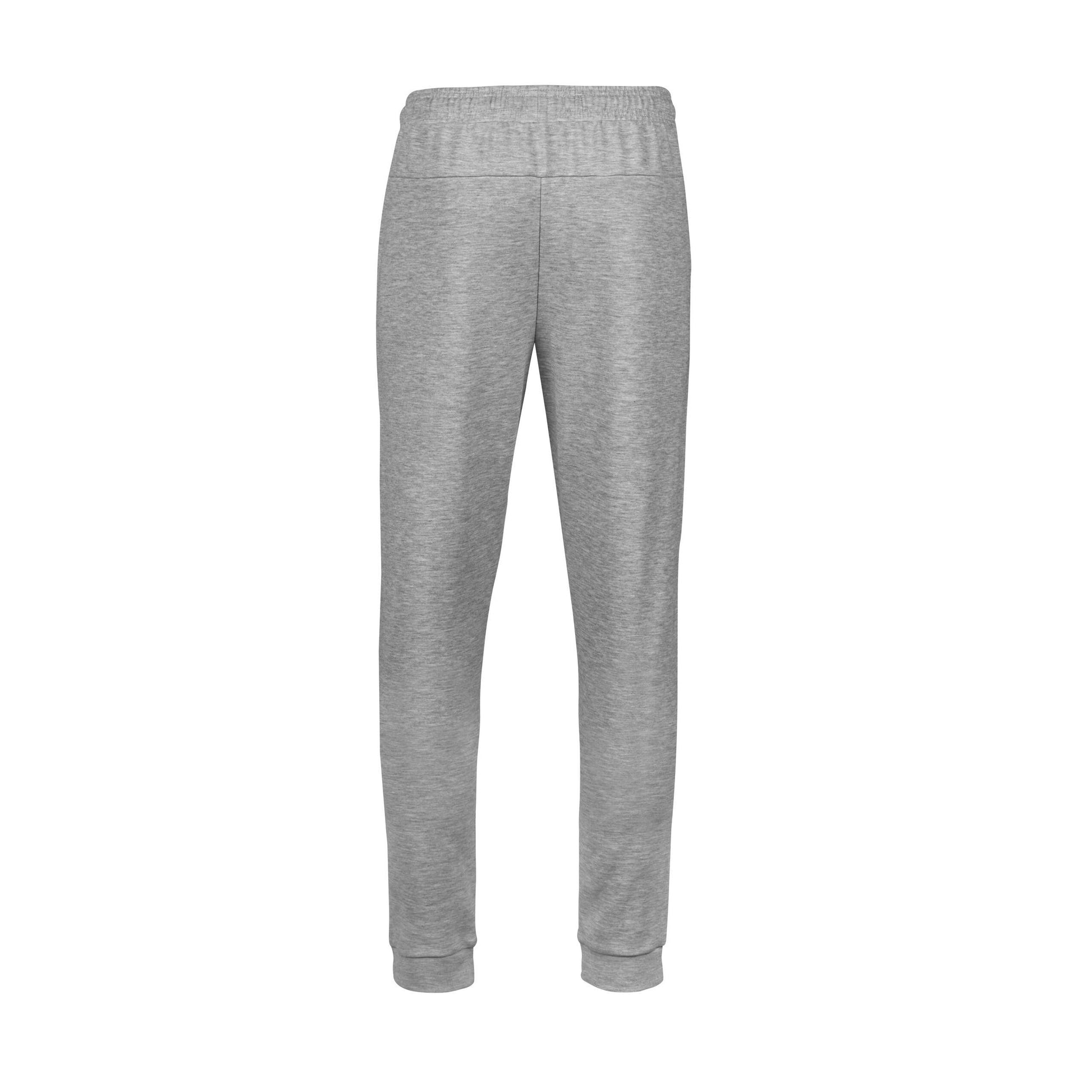Heather Grey - Back - Tee Jays Mens Plain Athletic Jogging Bottoms