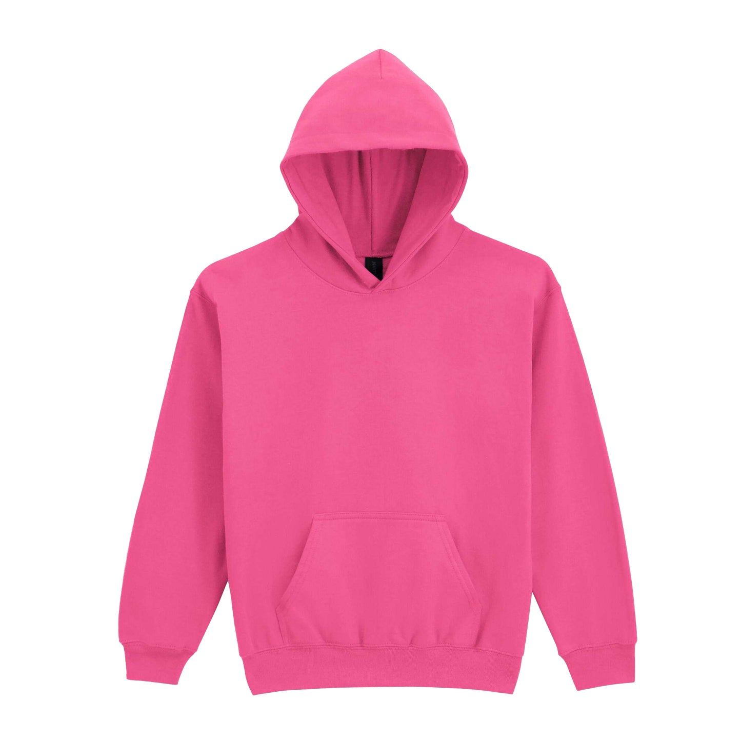 Pink Lemonade - Front - Gildan Childrens-Kids Softstyle Fleece Midweight Hoodie