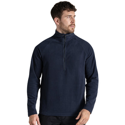 Dark Navy - Lifestyle - Craghoppers Mens Expert Corey 200 Half Zip Fleece Top