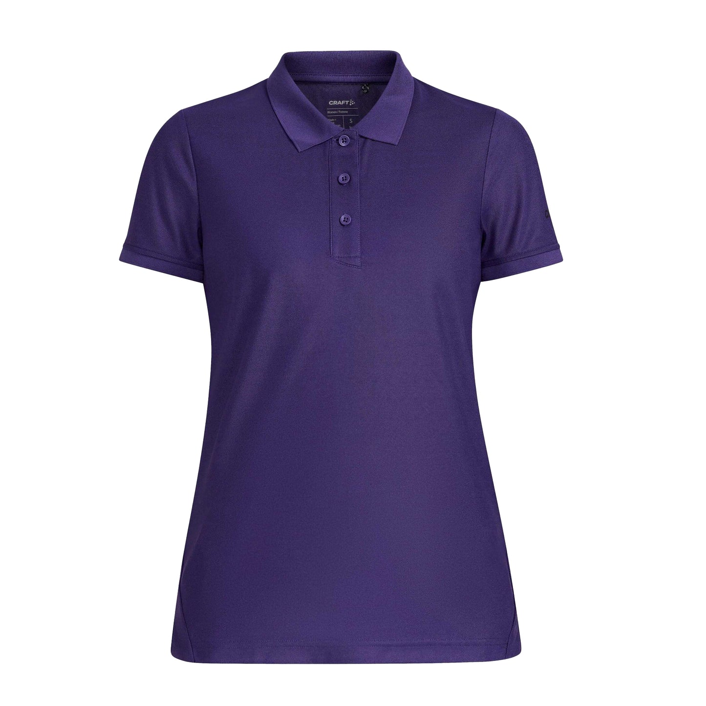 True Purple - Front - Craft Womens-Ladies Core Unify Polo Shirt