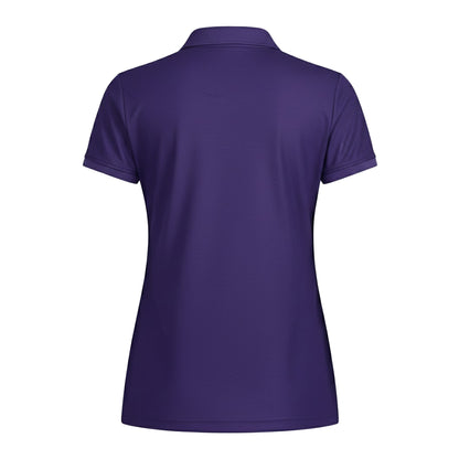 True Purple - Back - Craft Womens-Ladies Core Unify Polo Shirt