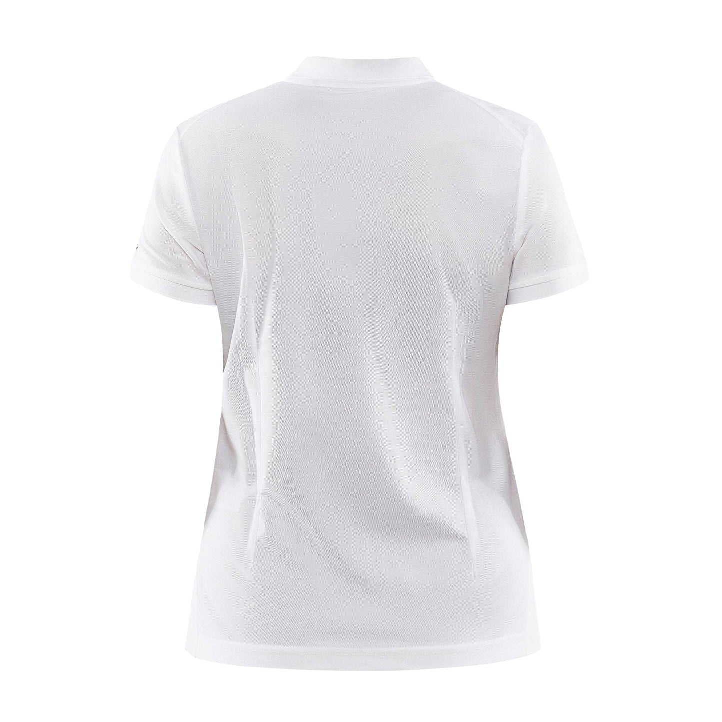 White - Back - Craft Womens-Ladies Core Unify Polo Shirt