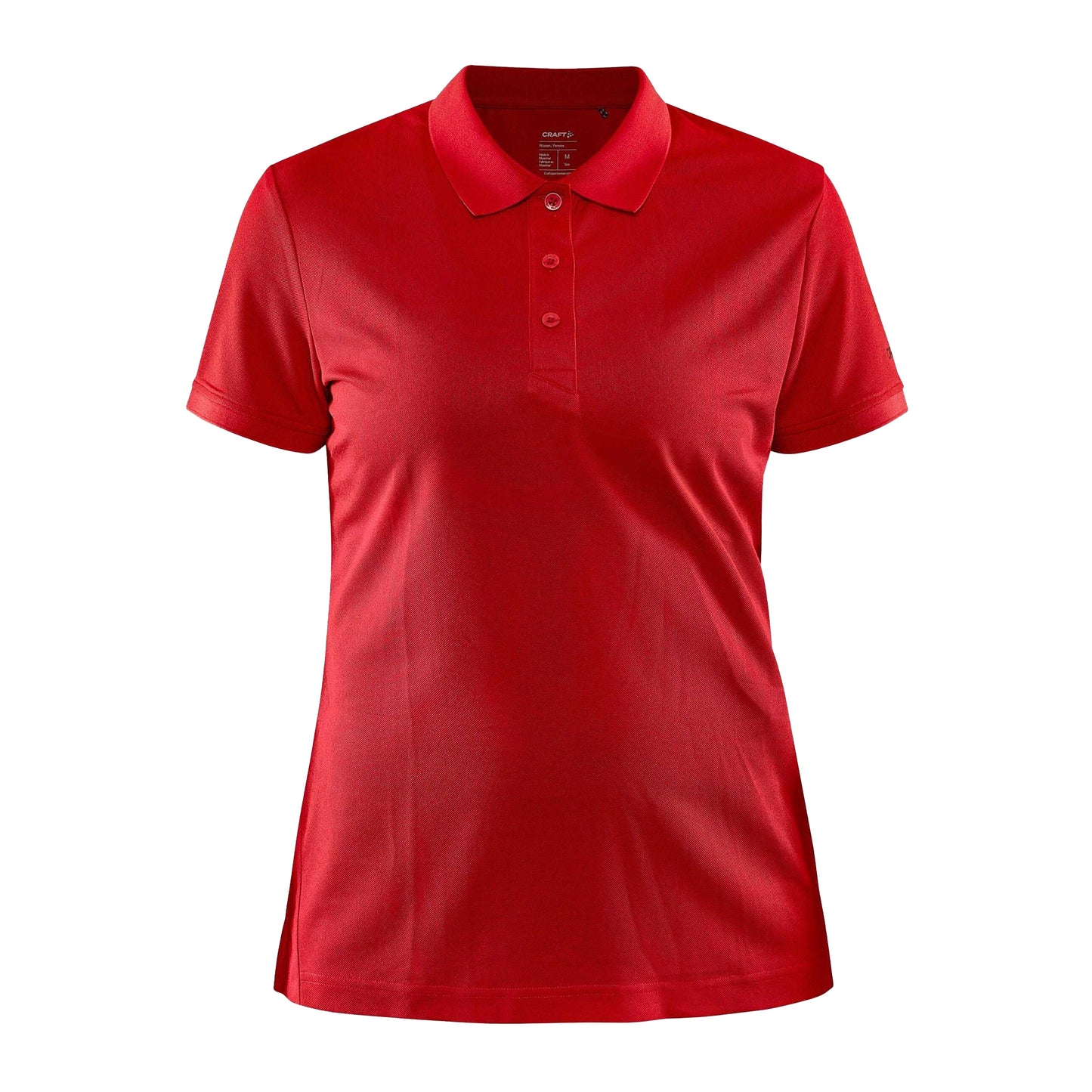 Bright Red - Front - Craft Womens-Ladies Core Unify Polo Shirt