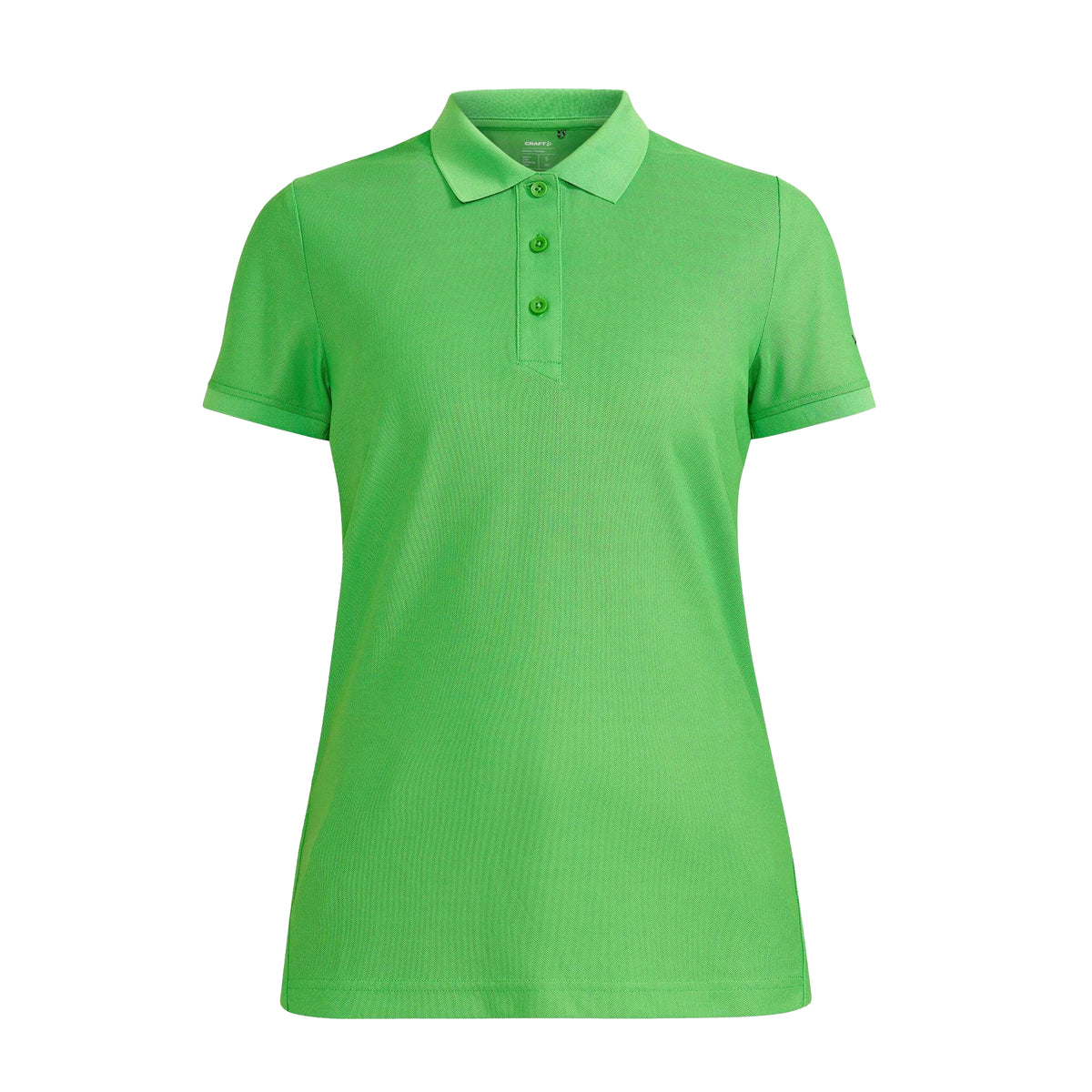 Craft Green - Front - Craft Womens-Ladies Core Unify Polo Shirt