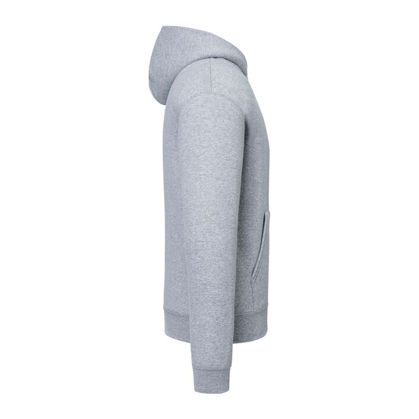 Athletic Heather - Side - Fruit of the Loom Mens Supercotton Hoodie