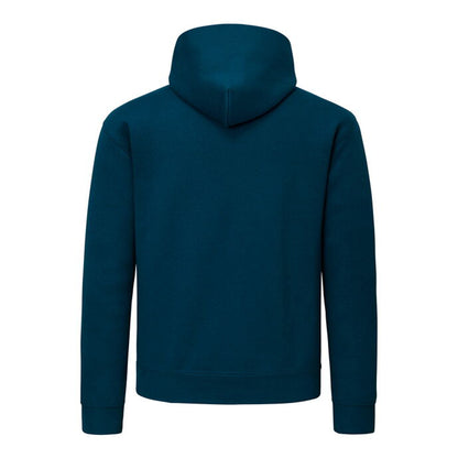 Mountain Blue - Back - Fruit of the Loom Mens Supercotton Hoodie