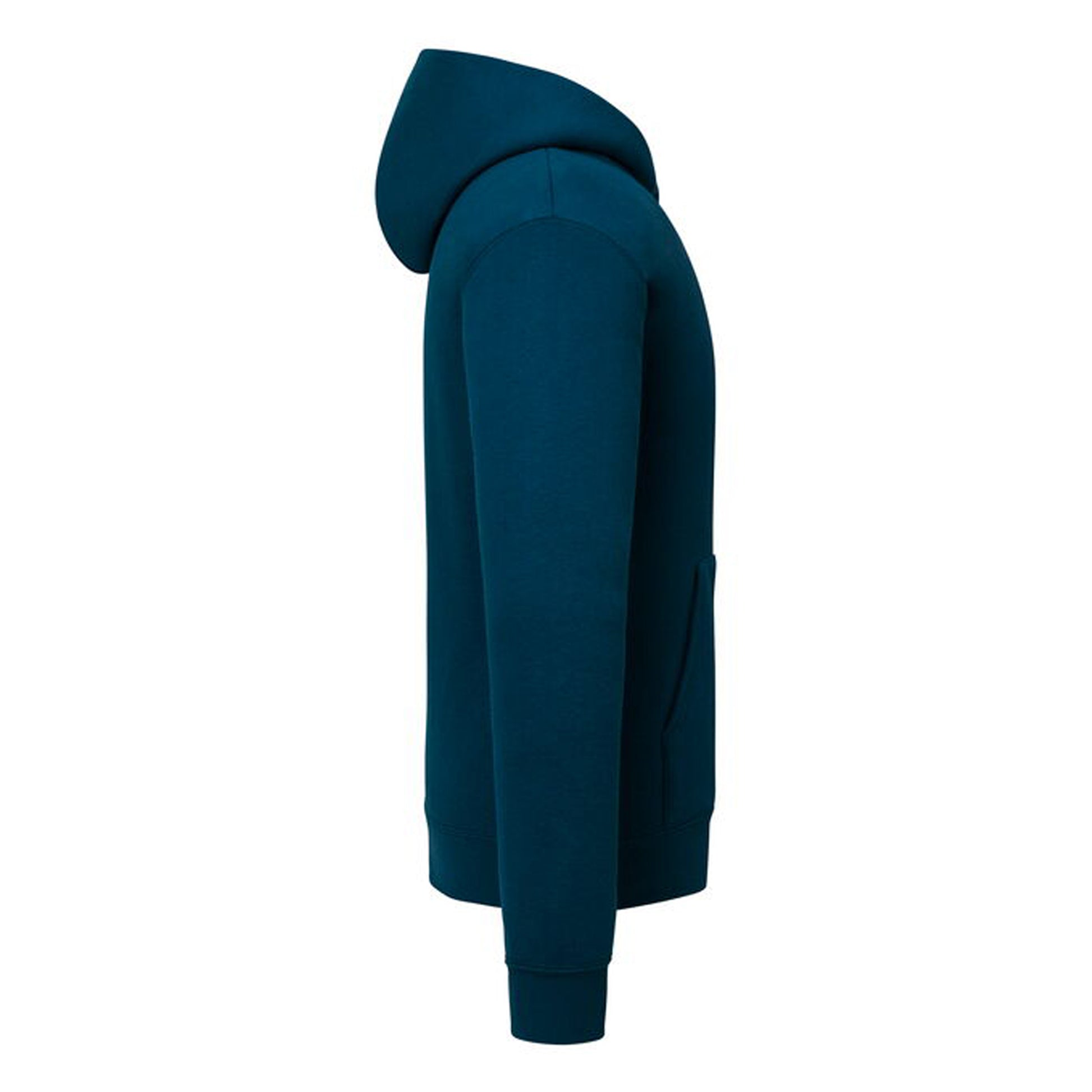 Mountain Blue - Side - Fruit of the Loom Mens Supercotton Hoodie