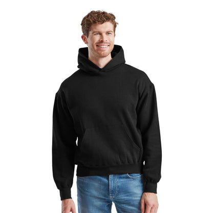 Black - Lifestyle - Fruit of the Loom Mens Supercotton Hoodie
