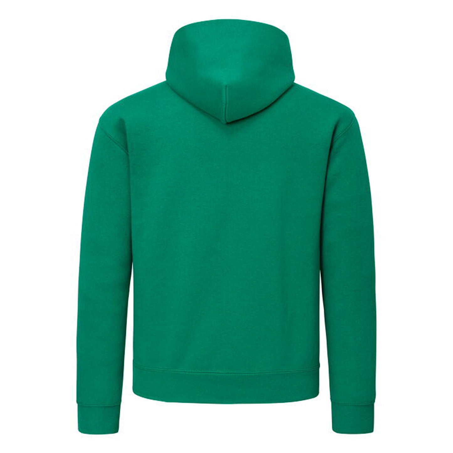 College Green - Back - Fruit of the Loom Mens Supercotton Hoodie
