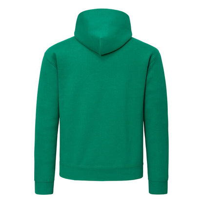 College Green - Back - Fruit of the Loom Mens Supercotton Hoodie