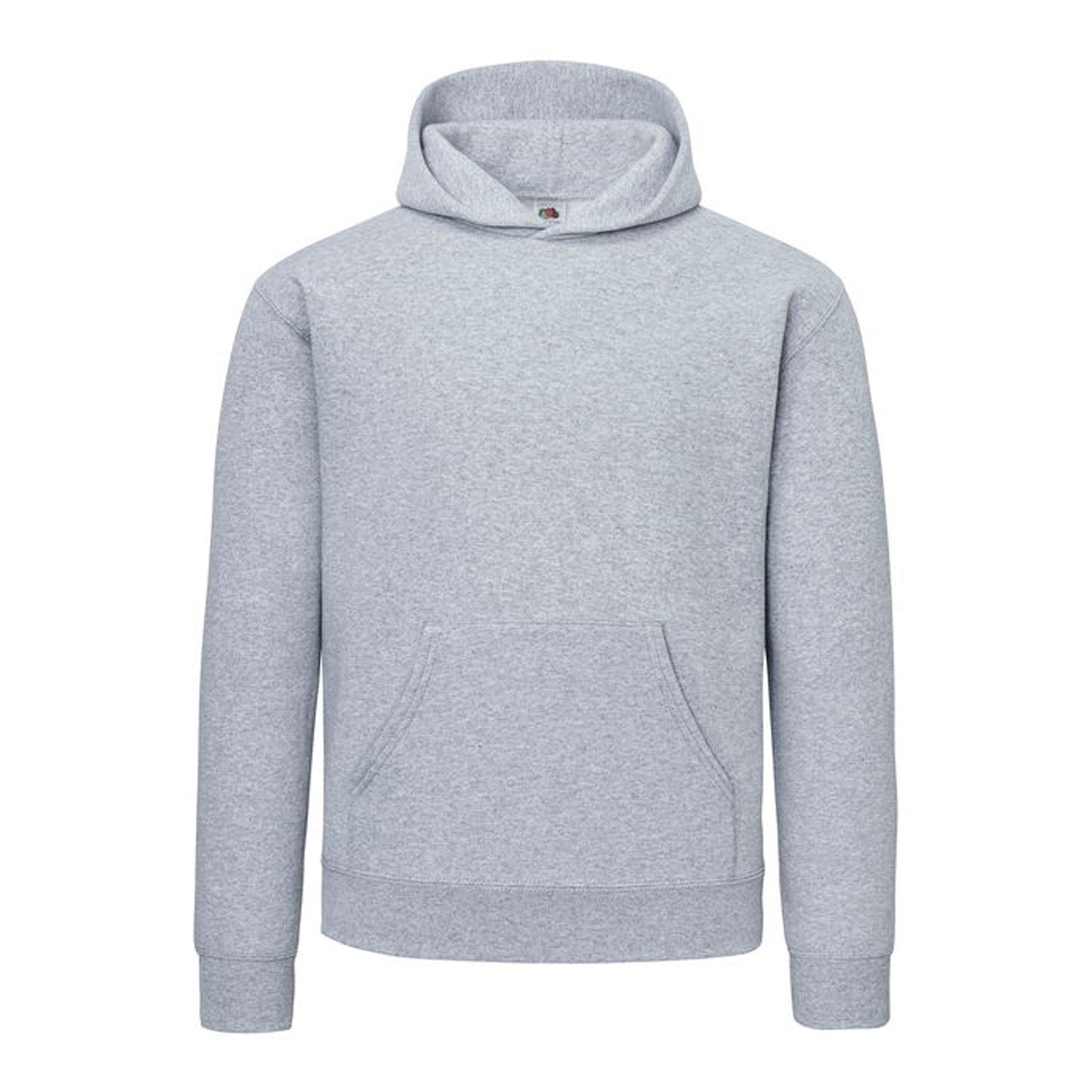 Athletic Heather - Front - Fruit of the Loom Mens Supercotton Hoodie