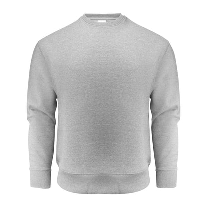 Grey Melange - Front - James Harvest Unisex Adult Hopedale Crew Neck Sweatshirt