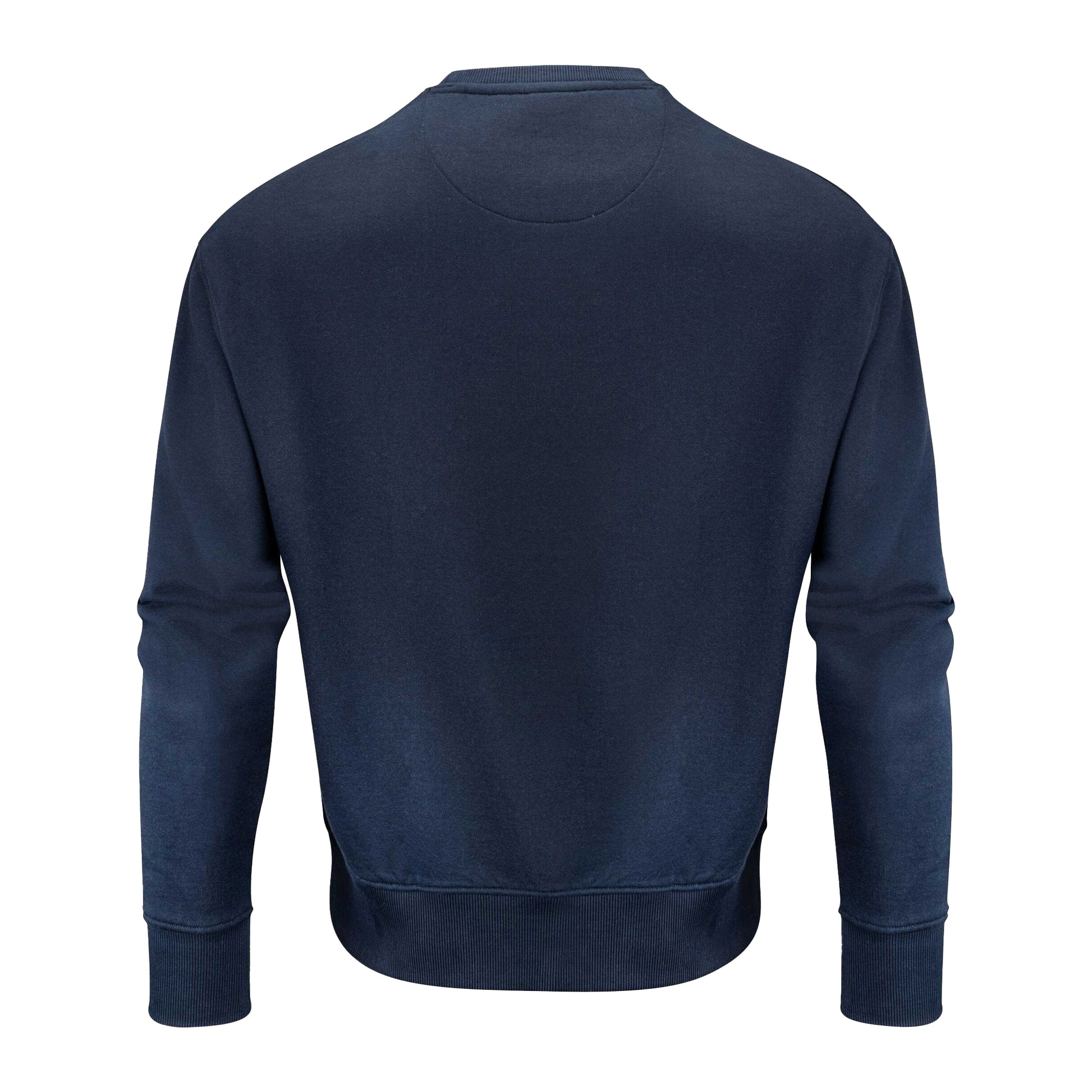 Navy - Back - James Harvest Unisex Adult Hopedale Crew Neck Sweatshirt