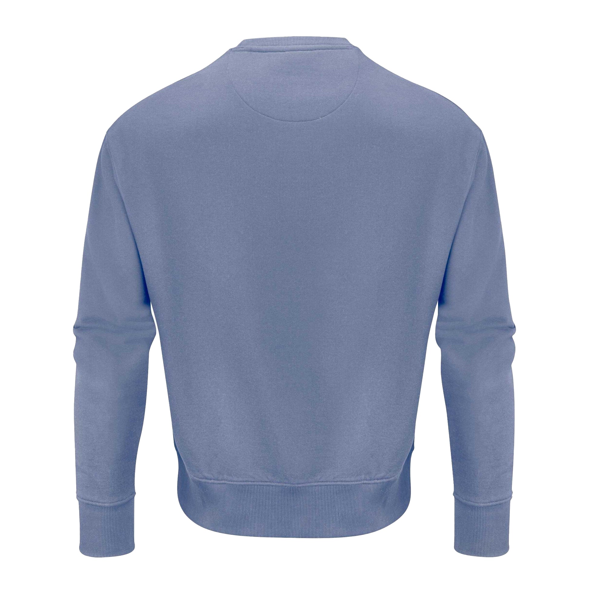 Summer Blue - Back - James Harvest Unisex Adult Hopedale Crew Neck Sweatshirt