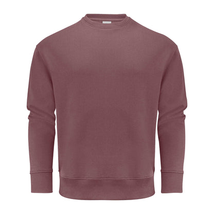 Dusty Red - Front - James Harvest Unisex Adult Hopedale Crew Neck Sweatshirt