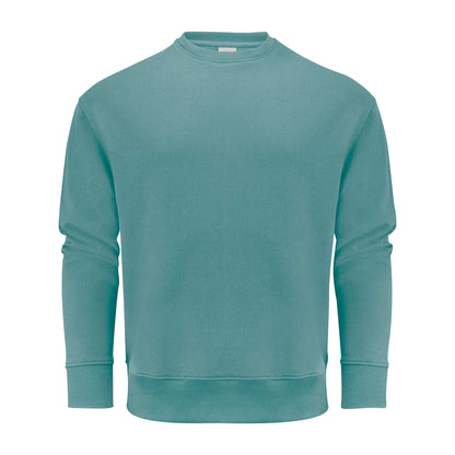 Aloe Green - Front - James Harvest Unisex Adult Hopedale Crew Neck Sweatshirt