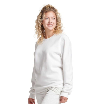 White - Front - Jerzees Unisex Adult Eco Premium Sweatshirt