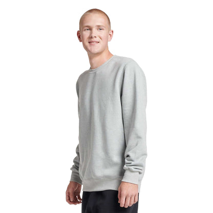 Frost Grey Heather - Front - Jerzees Unisex Adult Eco Premium Sweatshirt