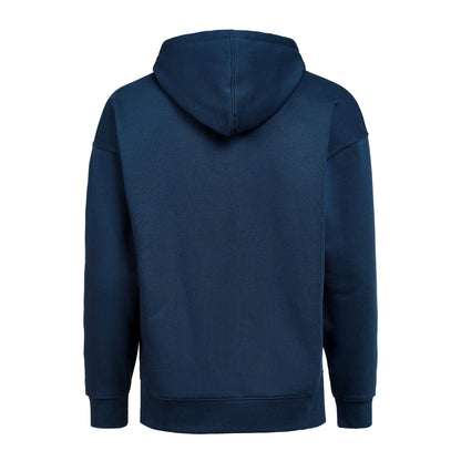 Navy - Back - Untagged Movement Unisex Adult Loose Fit Hoodie