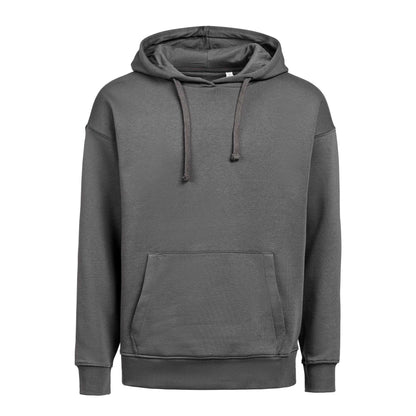 Charcoal - Front - Untagged Movement Unisex Adult Loose Fit Hoodie