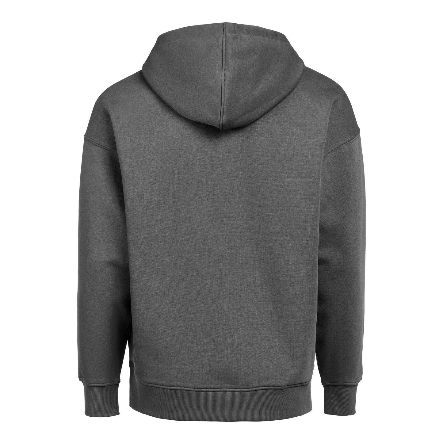 Charcoal - Back - Untagged Movement Unisex Adult Loose Fit Hoodie