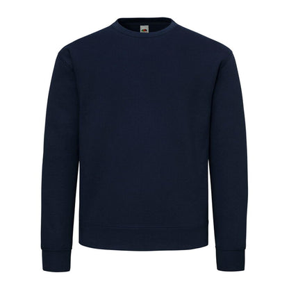Deep Navy - Front - Fruit of the Loom Unisex Adult Supercotton Sweatshirt