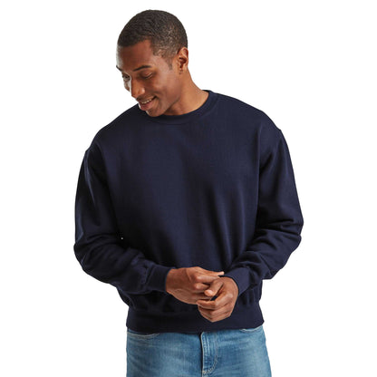 Deep Navy - Lifestyle - Fruit of the Loom Unisex Adult Supercotton Sweatshirt
