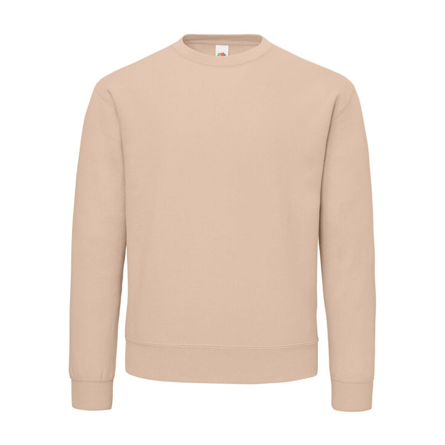 Desert Sand - Front - Fruit of the Loom Unisex Adult Supercotton Sweatshirt