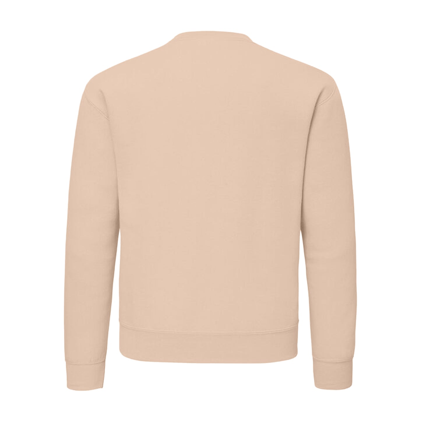 Desert Sand - Back - Fruit of the Loom Unisex Adult Supercotton Sweatshirt
