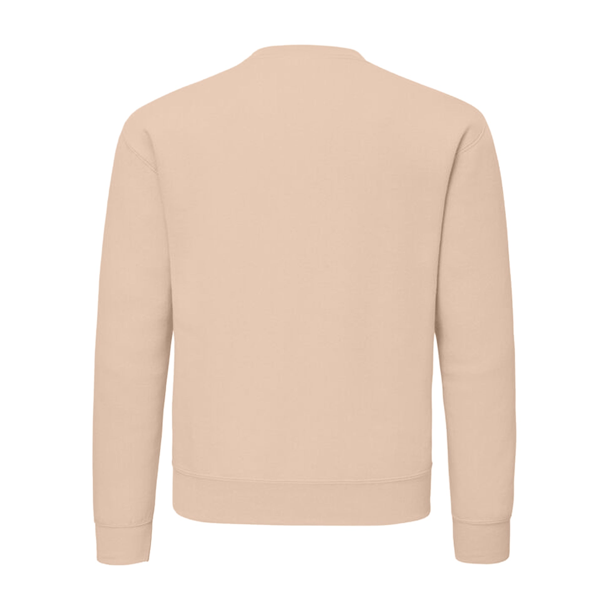 Desert Sand - Back - Fruit of the Loom Unisex Adult Supercotton Sweatshirt