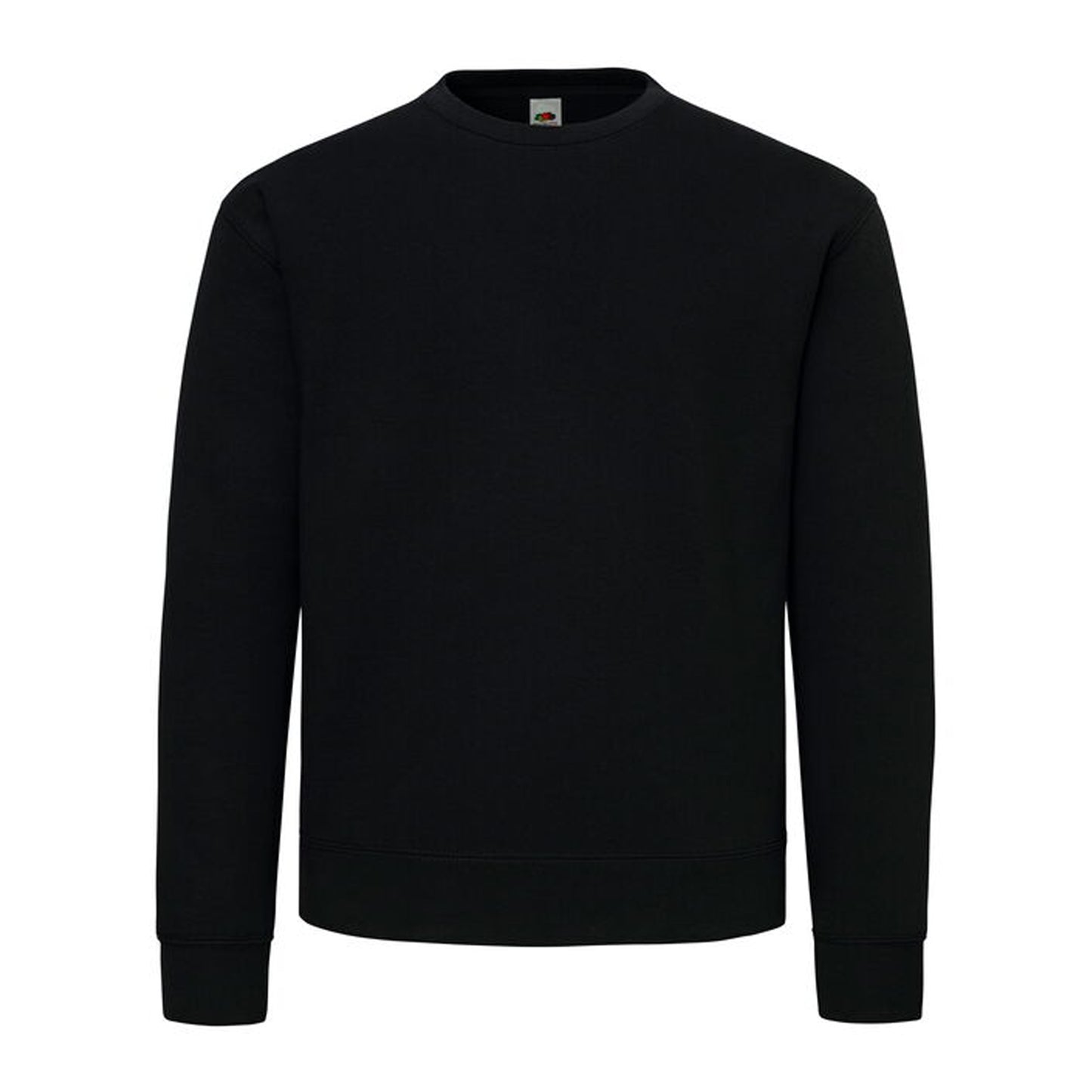 Black - Front - Fruit of the Loom Unisex Adult Supercotton Sweatshirt