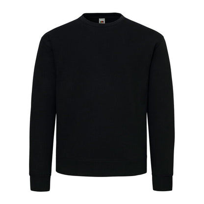 Black - Front - Fruit of the Loom Unisex Adult Supercotton Sweatshirt