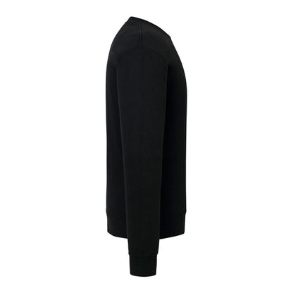 Black - Side - Fruit of the Loom Unisex Adult Supercotton Sweatshirt