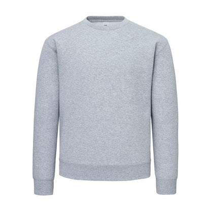 Athletic Heather - Front - Fruit of the Loom Unisex Adult Supercotton Sweatshirt