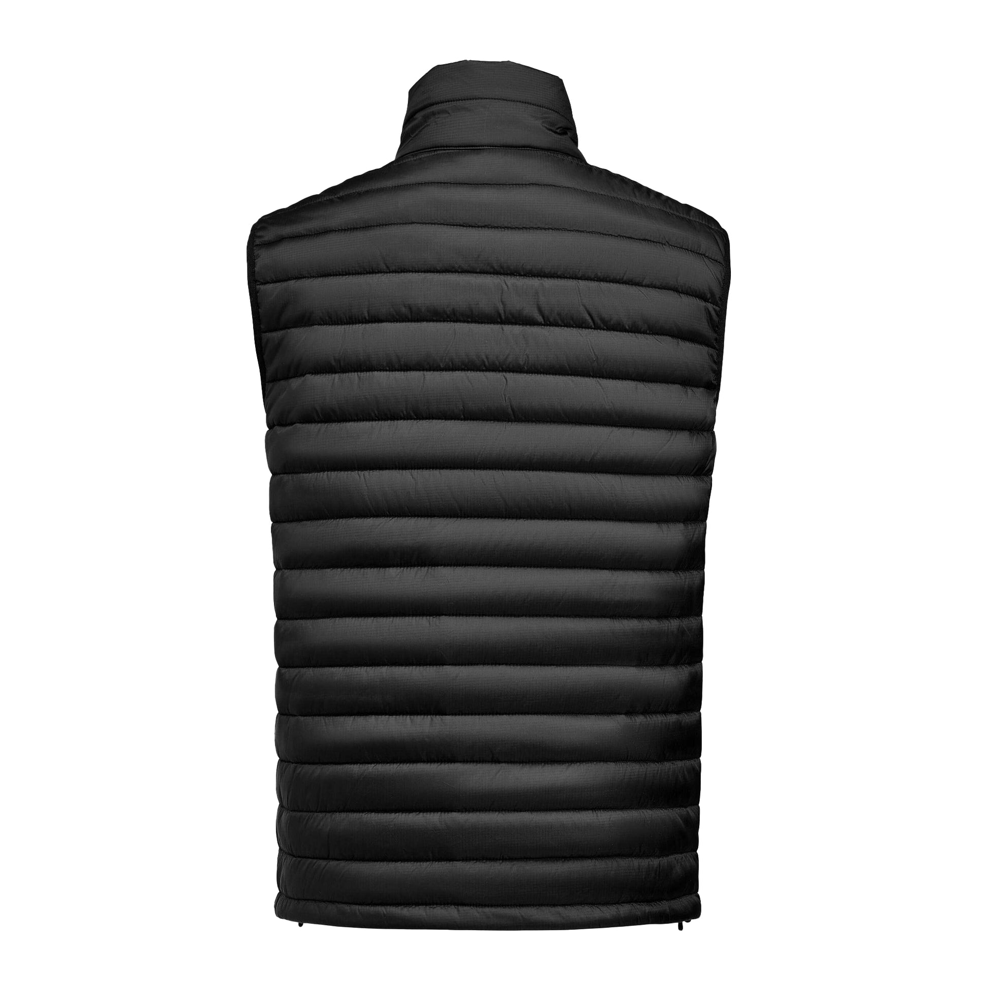 Black - Back - James Harvest Mens Meadows Gilet