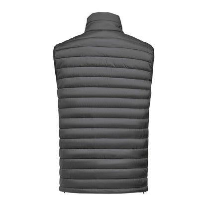 Steel Grey - Back - James Harvest Mens Meadows Gilet