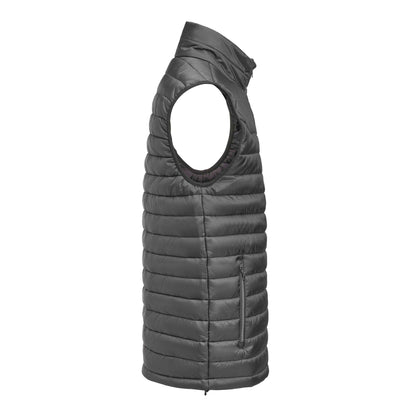 Steel Grey - Side - James Harvest Mens Meadows Gilet
