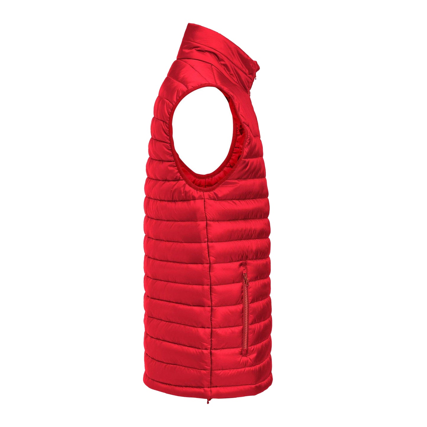 Red - Side - James Harvest Mens Meadows Gilet