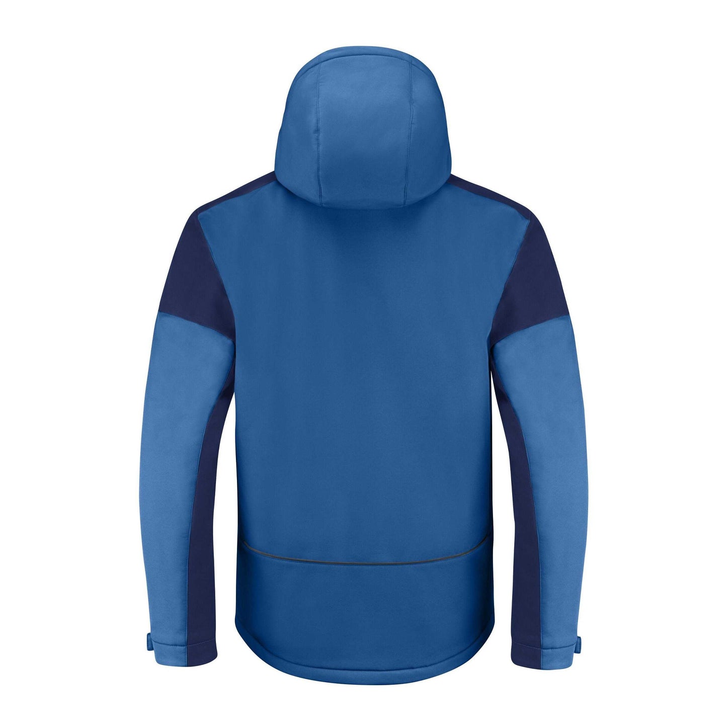 Cobalt-Navy - Back - Printer Mens Padded Soft Shell Jacket